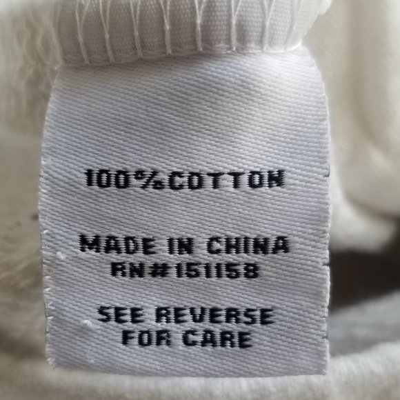 525 Revolve Heart French Terry Crop Sweatpants Drawstring Waist Size Small - Picture 8 of 8